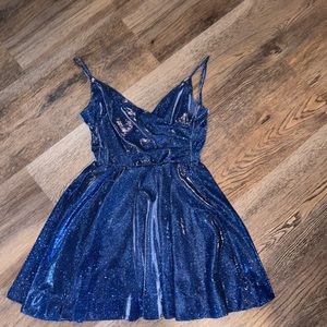 Blue Dress, Sparkles